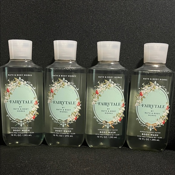 Bath And Body Works FAIRYTALE Body Wash x4